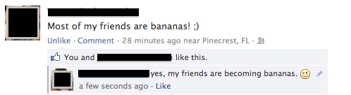 Others are bananas!